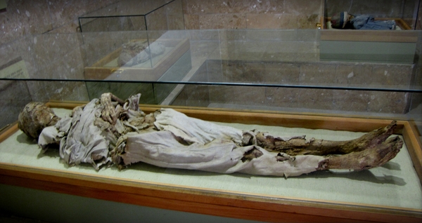 Niİstanbul’da Eski Şark Eserleri Müzesi’nde Fenike Kralı Tabnit’e ait mumya 